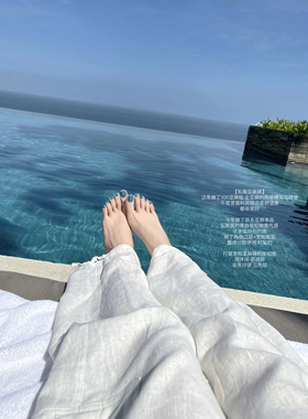 POET WONG【降温亚麻裤】力推高品质全亚麻 休闲贵气感必入亚麻裤