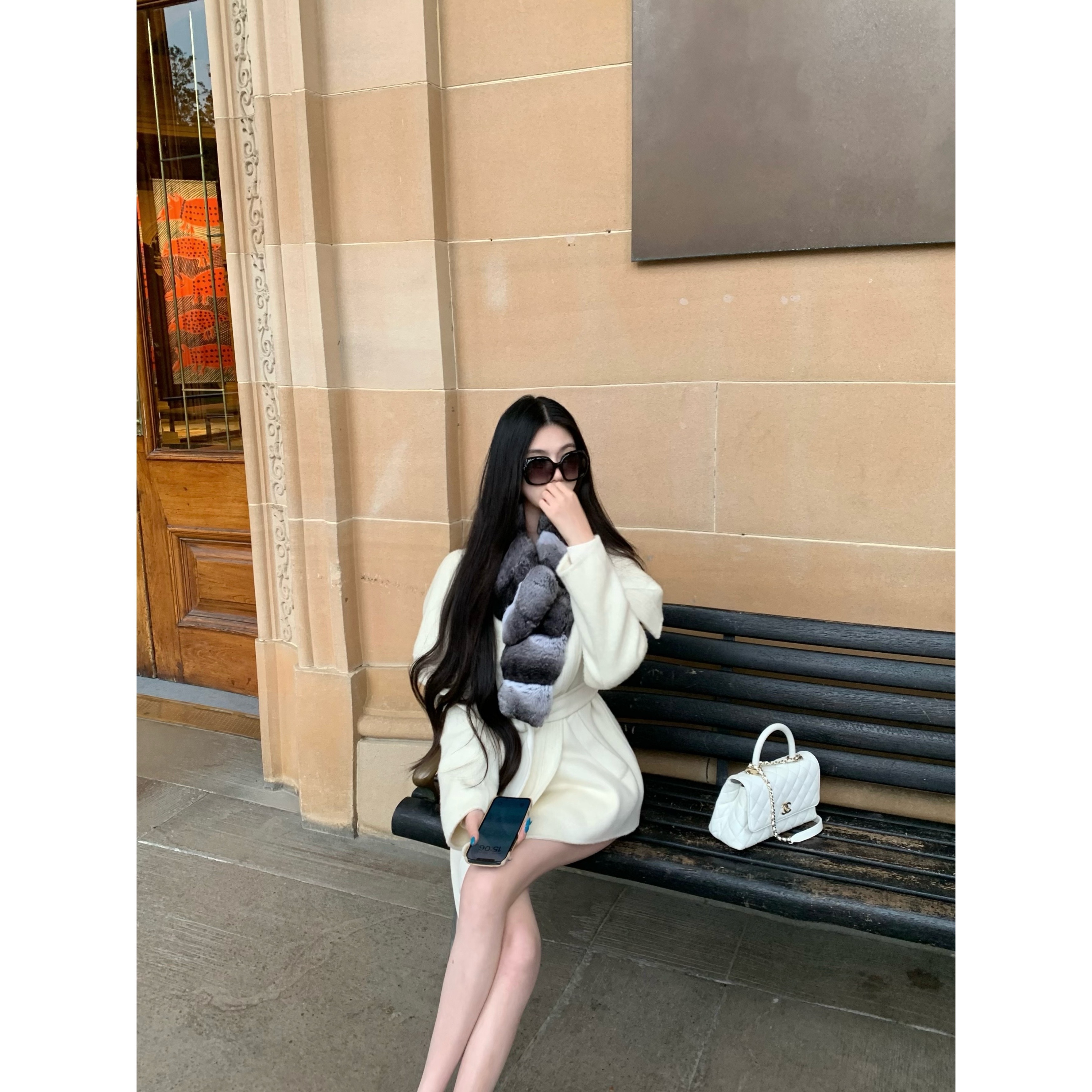 POET WONG【杜桑大衣】高品质双顺100羊毛大衣气质全羊毛质感大衣