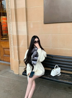 POET WONG【杜桑大衣】高品质双顺100羊毛大衣气质全羊毛质感大衣