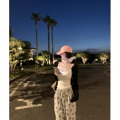 定制粉粉撒娇猫咪印花百搭小猫裤 POET 必入 喵喵又咪咪 WONG