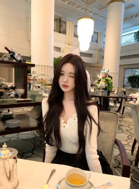 POET WONG【花漾千金】重工定制蕾丝针织 质感高品质伊力特套装