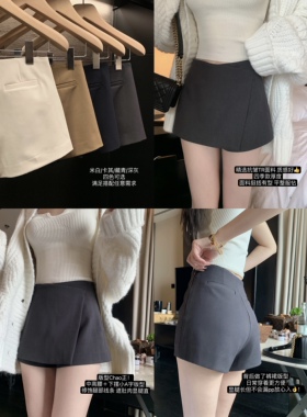 【八折清仓】可以穿四季的半裙 抗皱TR料质感百搭裙裤