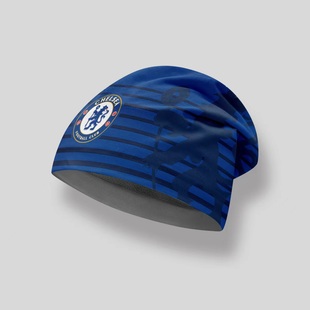 足球训练帽子防寒保暖冬季运动抓绒头套踢球欧冠英超切尔西队周边