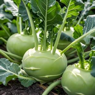 青苤蓝秧苗带土苗子咸菜疙瘩菜苗秧芥兰菜大头菜种籽水果苤蓝种子