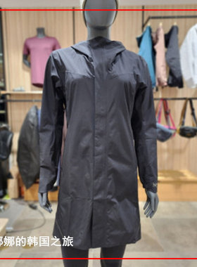 ARCTERYX/始祖鸟SOLANO COAT 中长款GTX防水抓绒连帽冲锋衣女5490