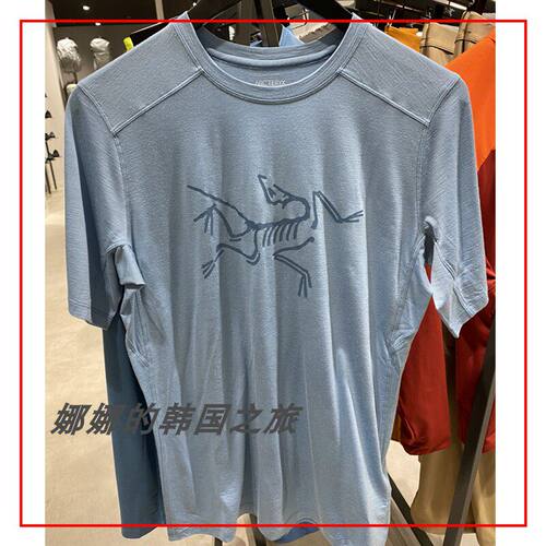 代购ARC'TERYX/始祖鸟Ionia Merino Wool速干男休闲透气短袖6796