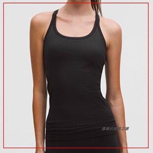 韩国代购lululemon露露乐蒙Ebb toStreet运动背心可拆胸垫LW1AX1S