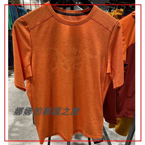韩国代购ARC'TERYX/始祖鸟Cormac Logo SS男速干运动休闲短袖6348