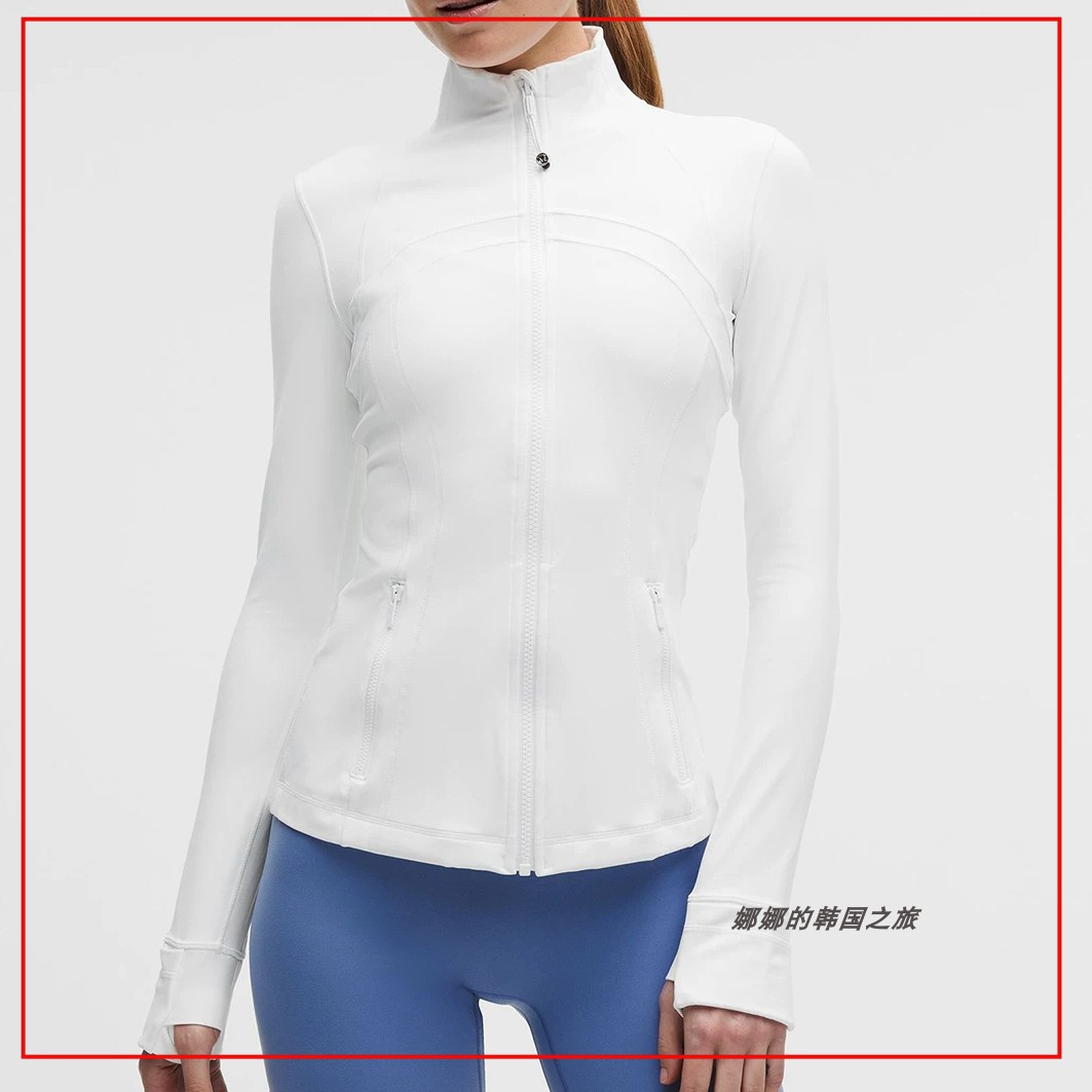 韩国代购lululemon Define 女士夹克夏季防晒轻薄外套修身LW4CFOS图片