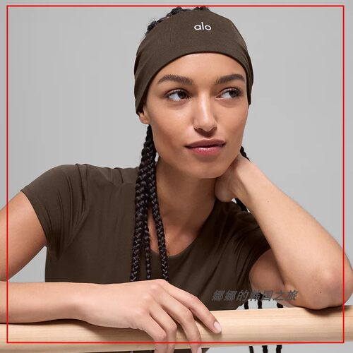 韩国代购ALO 男女PERFORMANCE CONQUER 跑步健身吸湿排汗运动发带