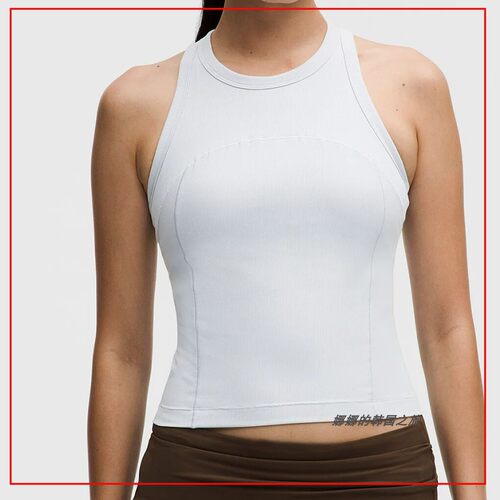 韩国代购lululemon露露乐蒙Ribbed Nulu 女士罗纹工字背心LW1GG4S