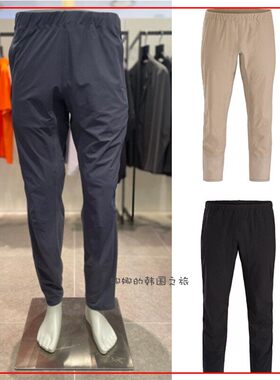 ARCTERYX/始祖鸟 韩国代购23夏男SECANT COMP户外松紧腰梭织长裤