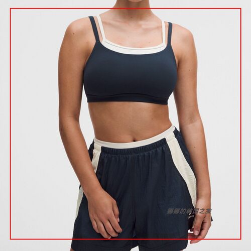 韩国代购lululemon露露乐蒙Layered Cami Strap Bra CD 运动文胸