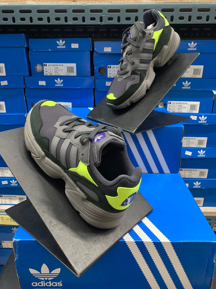 韩国正品代购ADIDAS YUNG-96情侣款男女休闲厚底舒适跑步鞋F97180