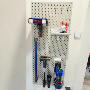 定制金属洞洞板遮罩挡收纳置物架阳台铁质适宜家用餐边柜配件挂钩