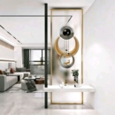 客厅2025新款 饰 超白艺术钢化玻璃屏风隔断现代简约客厅入户玄关装