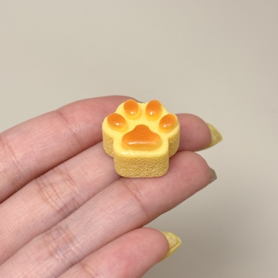 【猫爪蛋糕】微缩食玩甜品树脂配件diy饰品创意桌面摆件