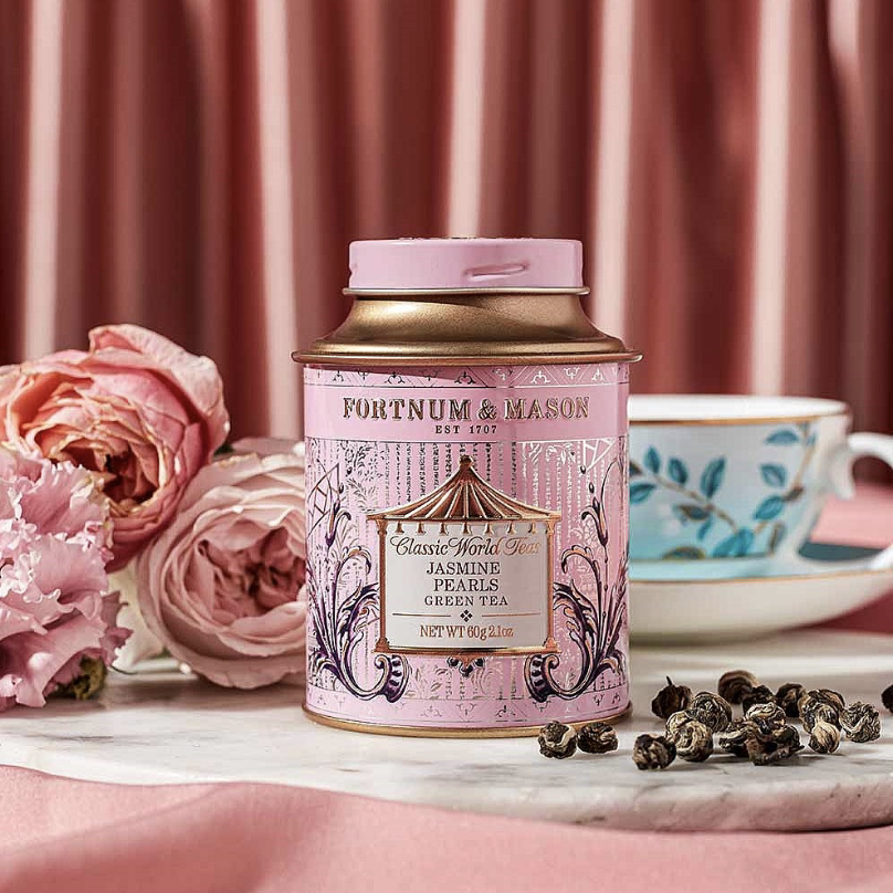 澳洲代购直邮 fortnum mason 英国福南梅森茉莉花龙珠绿茶叶礼盒