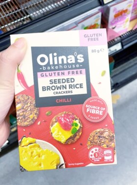 澳洲代购直邮 Olinas Bakehouse Gluten Free 无麸质糙米饼干 80g
