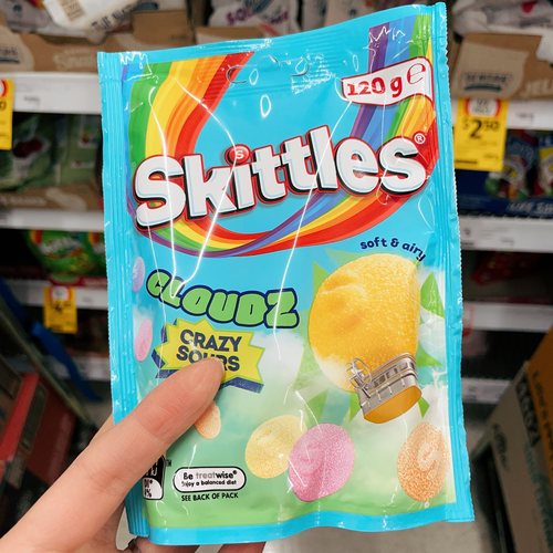 澳洲代购直邮SKITTLES水果彩虹糖