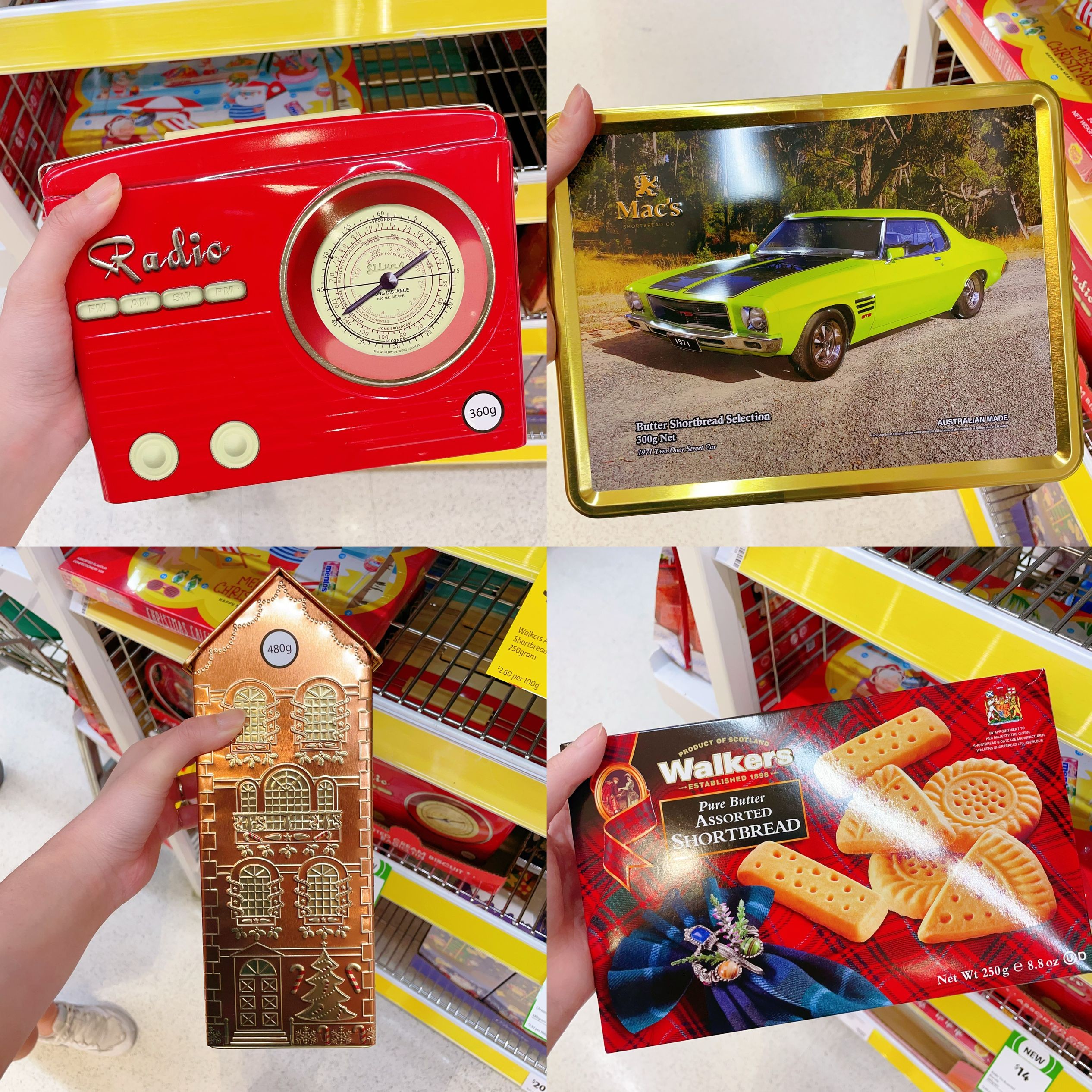 Walkers大房子黄油饼干夹心饼