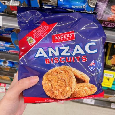 澳洲直邮Bakers Finest澳新军团Anzac椰子燕麦曲奇饼干家乡的味道