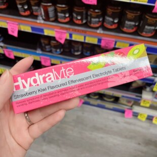 澳洲代购直邮Hydralyte Electrolyte电解质泡腾片运动补盐20/60片