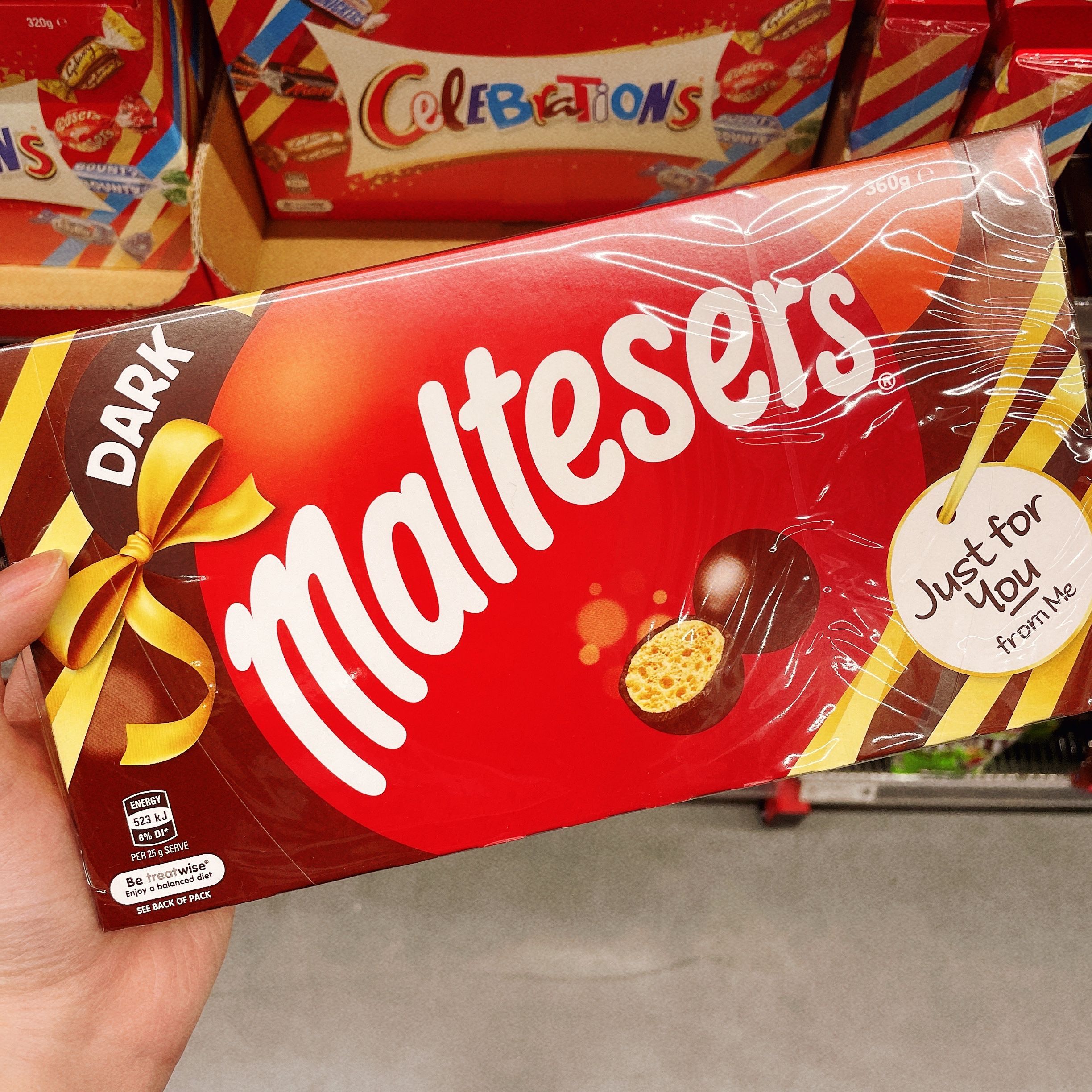 澳洲直邮maltesers麦提莎巧克力大礼盒装麦丽素celebrations 400g