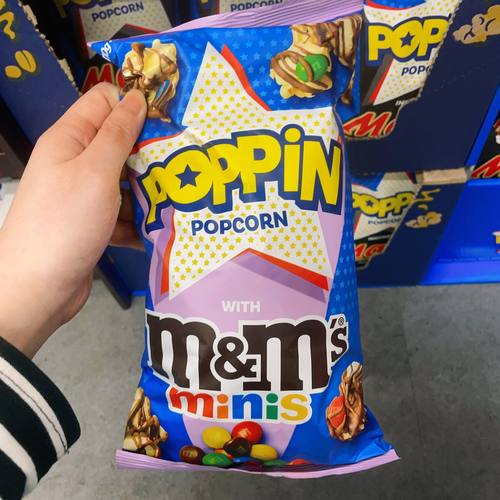 澳洲代购直邮 poppin mars联名即食爆米花 mm twix snickers 110g