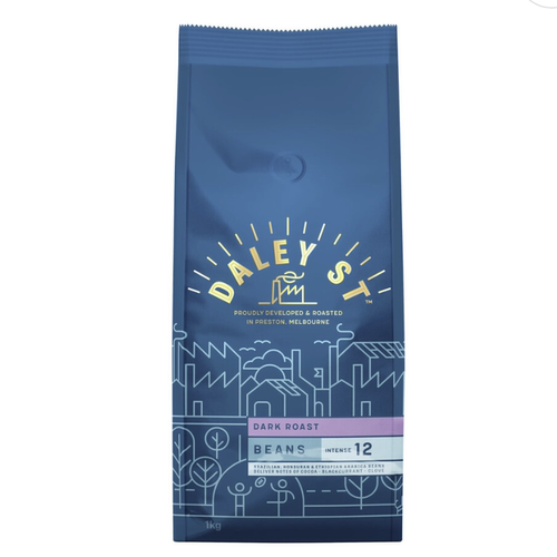 澳洲代购直邮Daley Street 中度深度烘焙阿拉比卡豆咖啡豆 咖啡粉