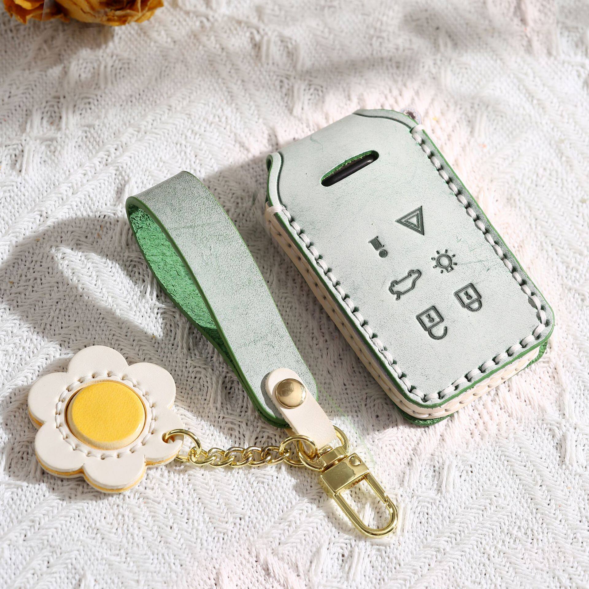 适用老款沃尔沃xc60钥匙套s60/s90/xc90/xc40lv60/v90钥匙包扣女