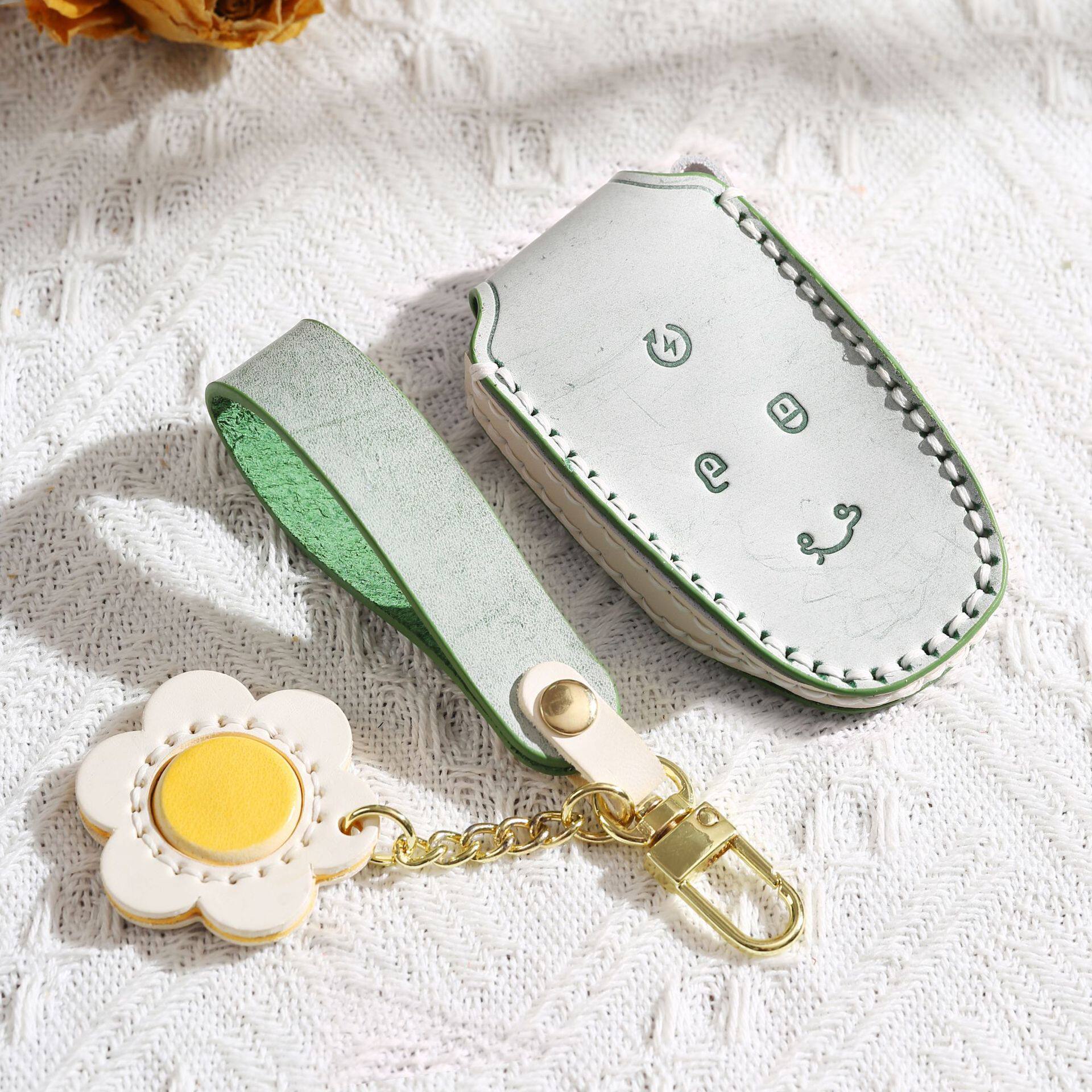 适用2022款领克03钥匙套06车01新能源保护包领克02钥匙包真皮女款