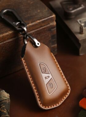 适用高尔夫8钥匙套id3/id6x/id4凌渡途昂x揽境揽巡迈腾B9车钥匙包