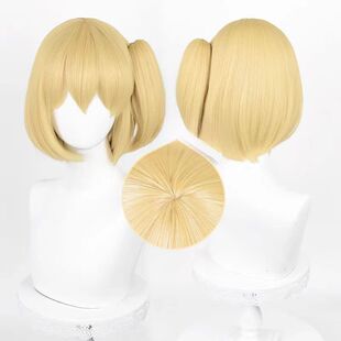 排球少年谷地仁花cos假发短发真头皮带虎夹马尾厂家直销成品WIG
