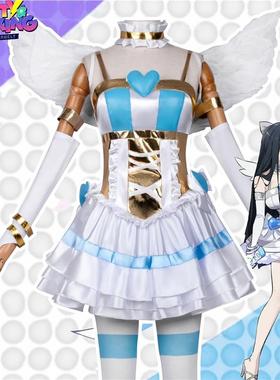 吊带袜天使cos服史朵巾stocking动漫连衣裙二次元纯欲甜美风全套