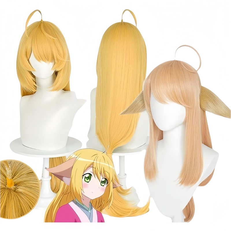 玫瑰网新调色狐妖小红娘涂山红红苏苏COS假发涂山苏苏假发