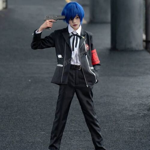 女神异闻录3男主人公P3结城理cs鬼太郎cosplay服装动漫二次元学院