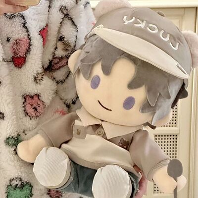 娃衣坐姿40cm棉花娃娃娃衣毛绒公仔一番衣服替换装套装男娃娃套装