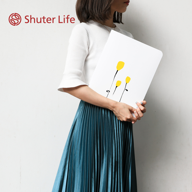 树德A4简约资料册40页文件夹插页多层学生用奖状收集乐谱夹收纳册