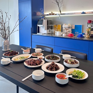 景德镇餐具家用2026新款高颜值米饭碗陶瓷餐具套装碗盘套装高级感