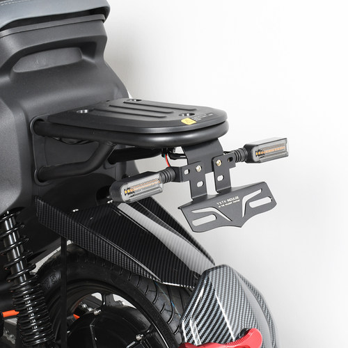 适用小牛电动车UMAX U3 专用改装配件u2转向灯支架后车牌照架框 - 封面