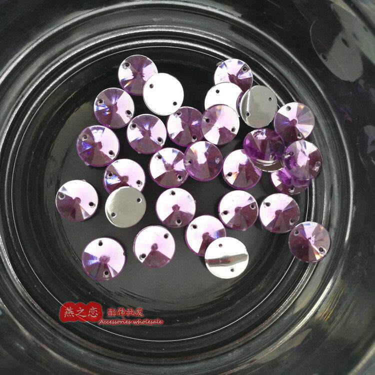 10mm浅紫色卫星面平底圆形亚克力有孔手缝钻 diy手工饰品服装辅料|ruв категории Украшения,ювелирные изделия, Diy аксессуары, Другие diy украшения, аксессуары - от Buy2taobao.com для оказания профессиональной услуги покупки агента Taobao