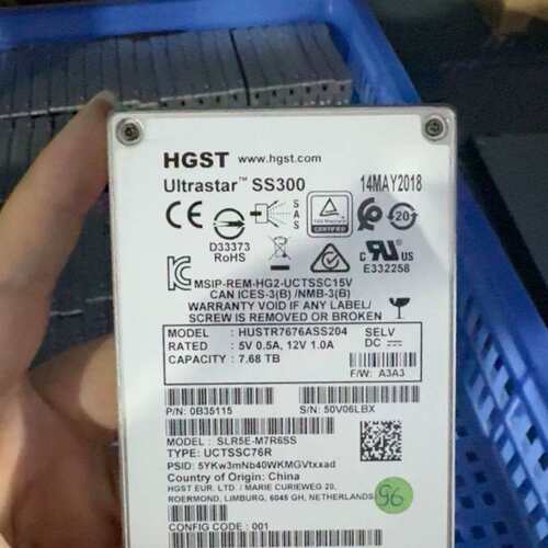 {议价}HGST 0B35115 SLR5E-M7R6SS SS30