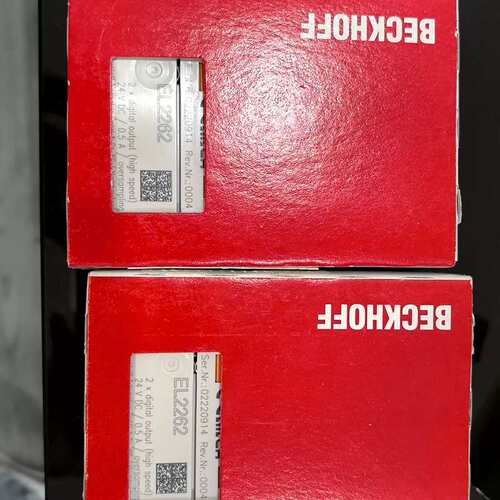 {议价}倍福EL2262全新原装未拆封，24 V DC / 0.5