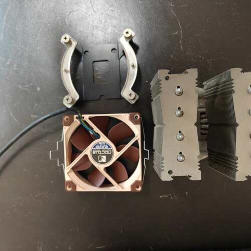 {议价}出闲置猫头鹰NH-D9L散热器，带原装猫头鹰NF-A9 PW