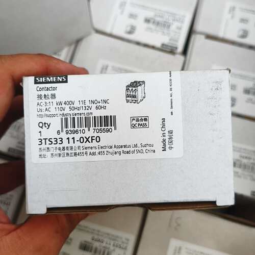 {议价}全新接触器 3TS33 11-0XF0 交流110V接