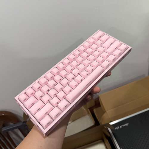 {议价}粉色系wooting60v2满改