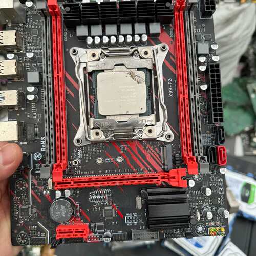 {议价}x99_p3主板换配置替下来的成色还可以没毛病