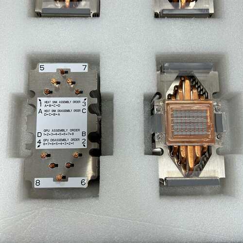 {议价}全新未使用过 tesla v100 sxm2散热器11cm