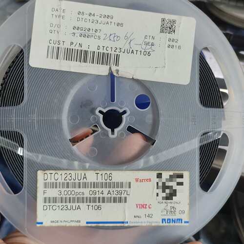 {议价}DTC123JUAT106数量2505个，打包价100元包邮
